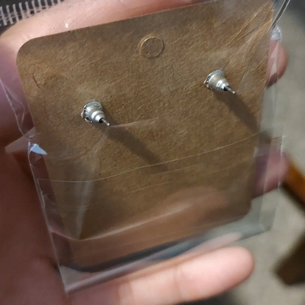 Pink Care Bears Stud Earrings